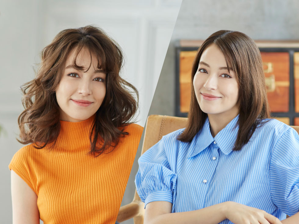 どこでも叶える、ストレート＆カール。