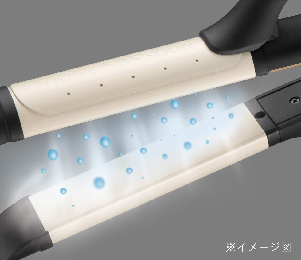 ヴィダルサスーン 32mm VSI-3255 スチーム＆マイナスイオン