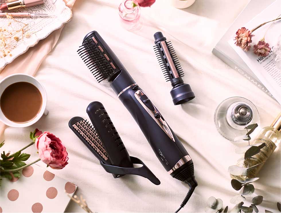 多彩に艶髪アレンジ