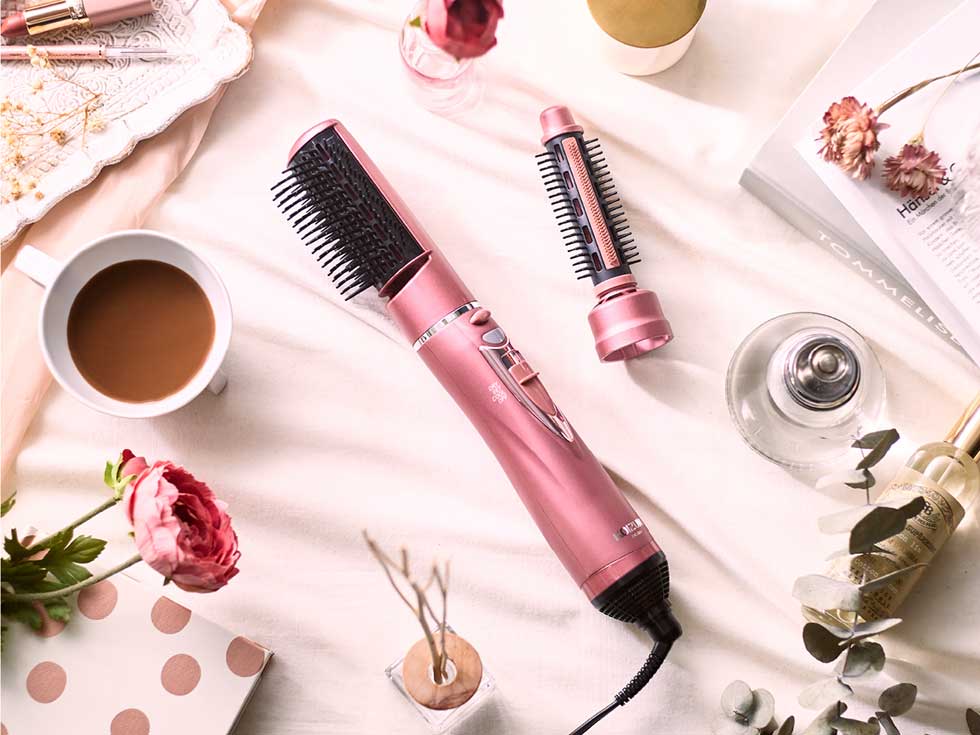 ふんわり艶髪スタイリング。