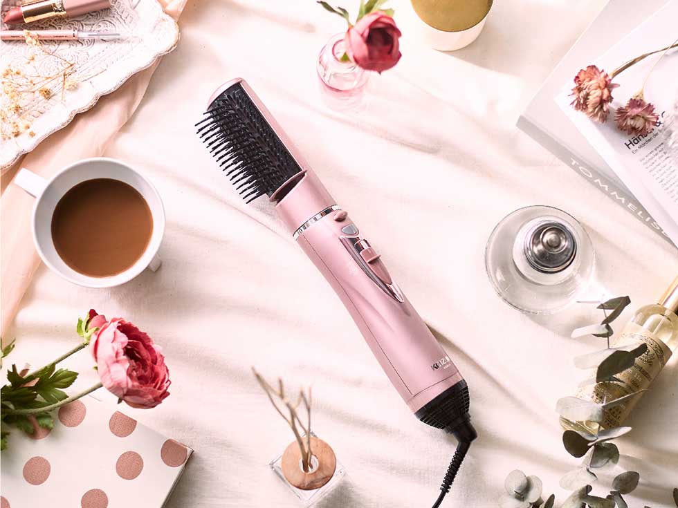 ふんわり艶髪スタイリング。