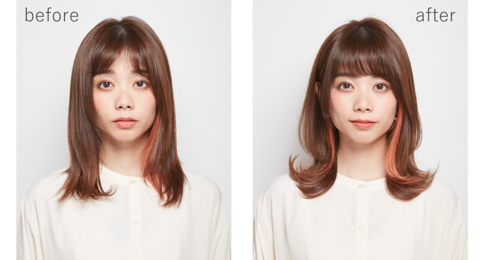 サロン帰りのようなツヤ髪に