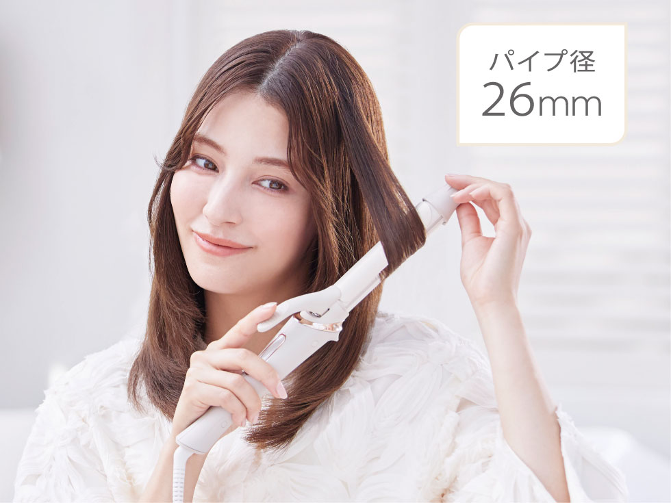 サロンセンス　カールアイロン26ミリ　32ミリ　38ミリ　KHR-1140　KHR-1240　KHR-1340　髪にやさしい