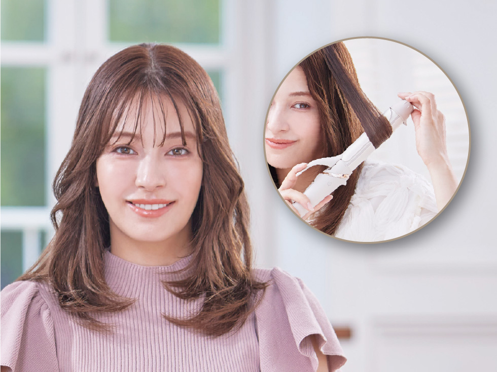 サロンセンス　カールアイロン26ミリ　32ミリ　38ミリ　KHR-1140　KHR-1240　KHR-1340　熱ダメージから髪を守る『シルキーモイスト』