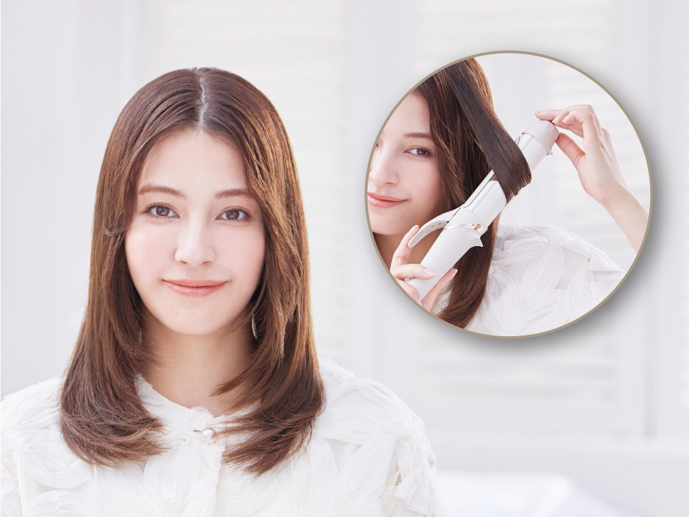 サロンセンス　カールアイロン26ミリ　32ミリ　38ミリ　KHR-1140　KHR-1240　KHR-1340　熱ダメージから髪を守る『シルキーモイスト』