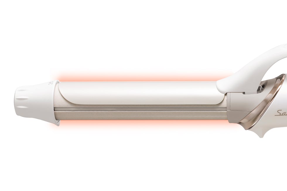 サロンセンス300　カールアイロン32mm　KHR-1220　立ち上がり30秒のスピード加熱