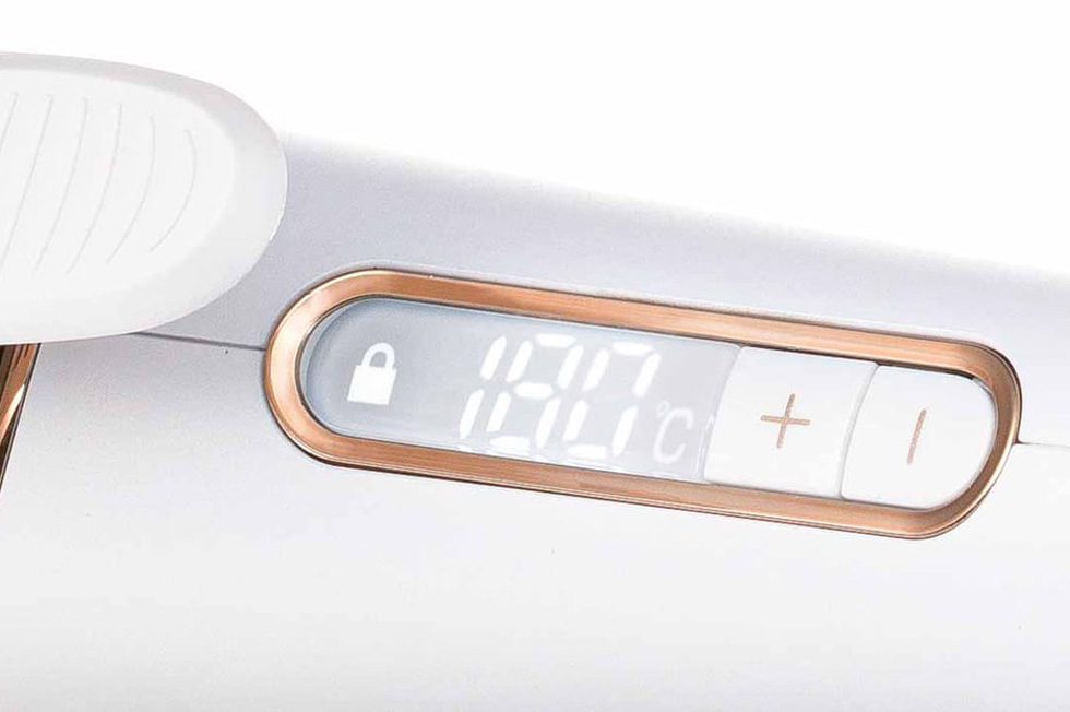 サロンセンス300　カールアイロン32mm　KHR-1220　温度ロック