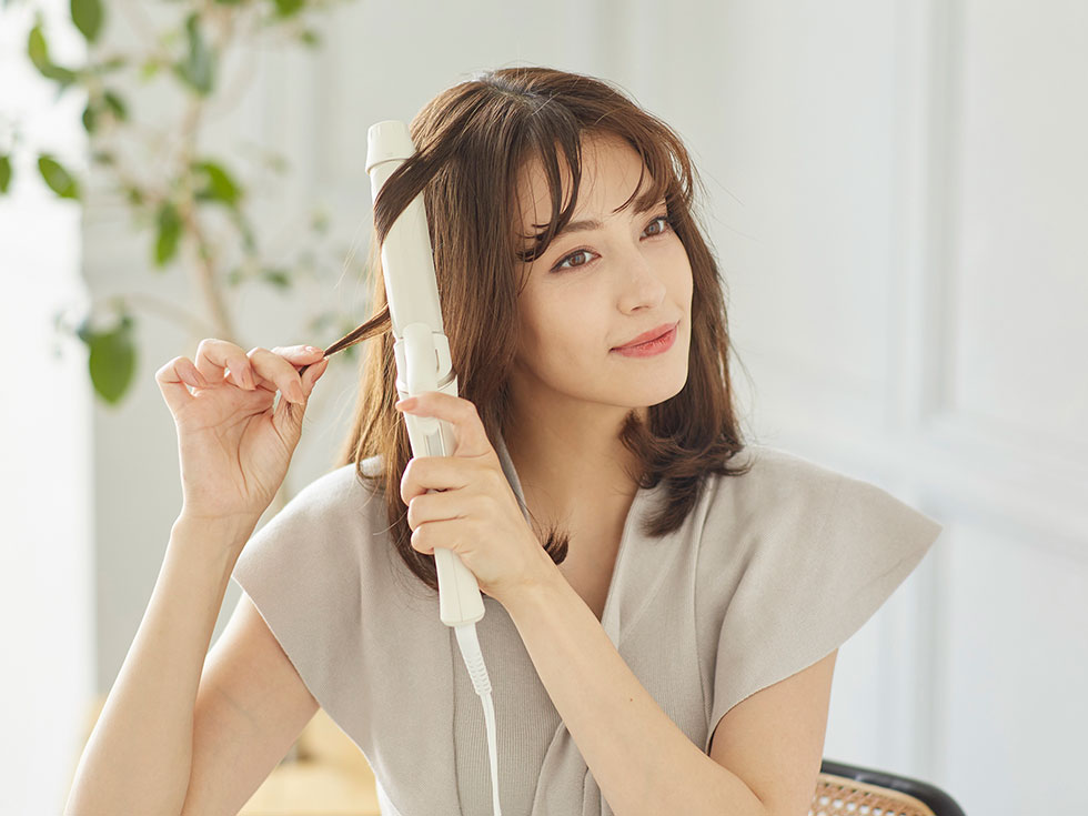 サロンセンス KHR-1230　髪への優しさを一番に考えたヘアアイロン