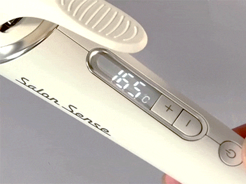 サロンセンス　カールアイロン32mm　KHR-1230　温度メモリー機能