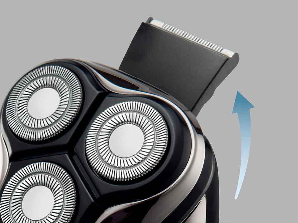 cms7200 電気シェーバー 一体型のもみあげヒゲトリマー