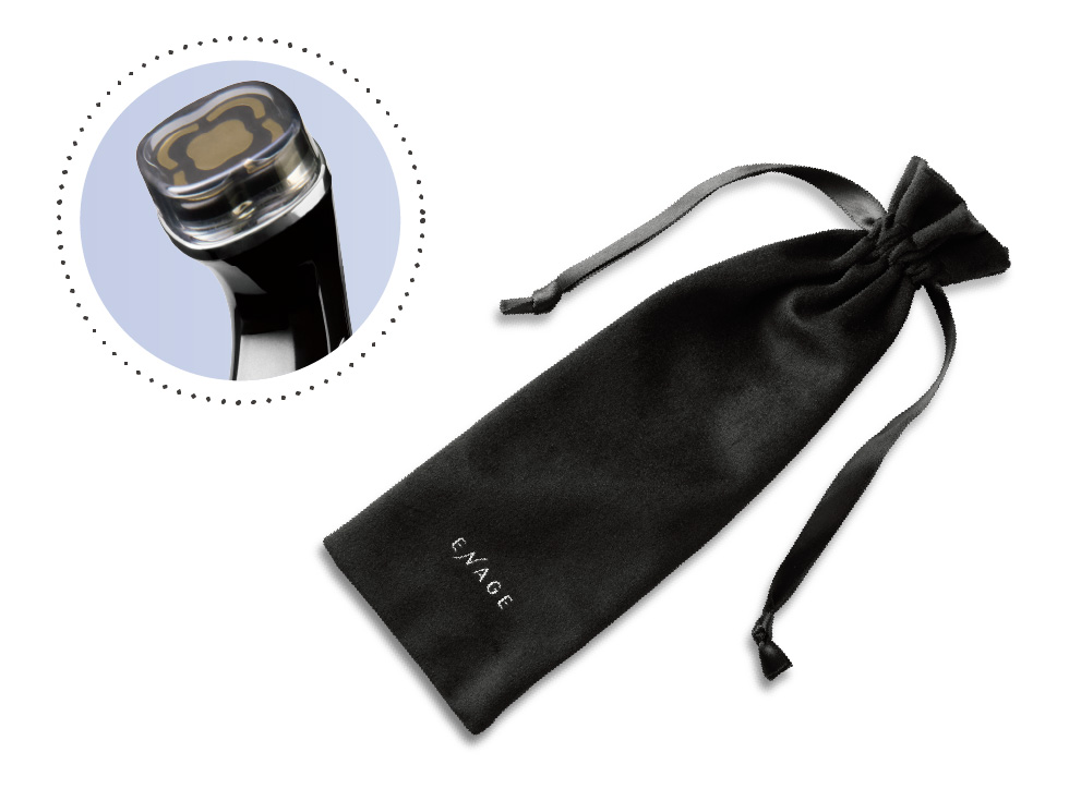 エナージュ　リフト美顔器RF　目元ケア　KBE-1140　ポーチ付き