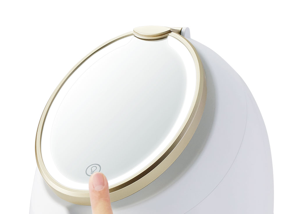 エナージュフェイススチーマーKBE-1530　ENAGE エナージュ　タッチスイッチ