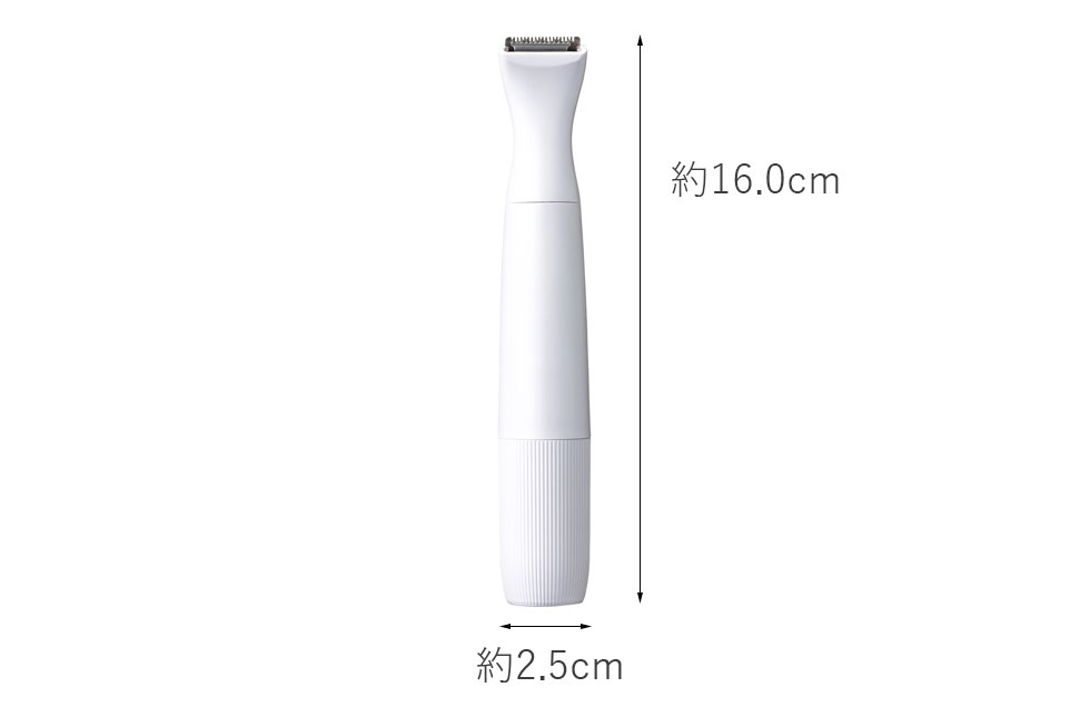 コイズミ VIO専用シェーバー　サイズ