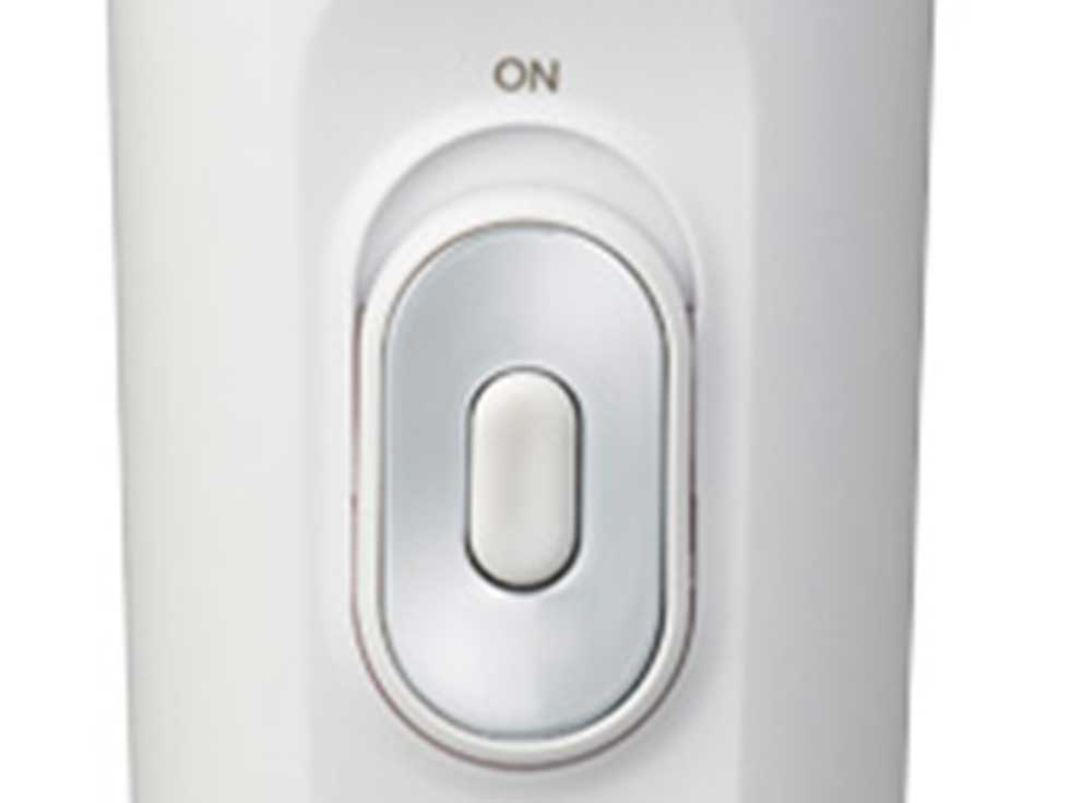 誤動作を防ぐロック付スイッチ