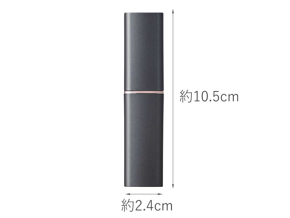 ウブ毛・マユ毛シェーバー本体サイズ
