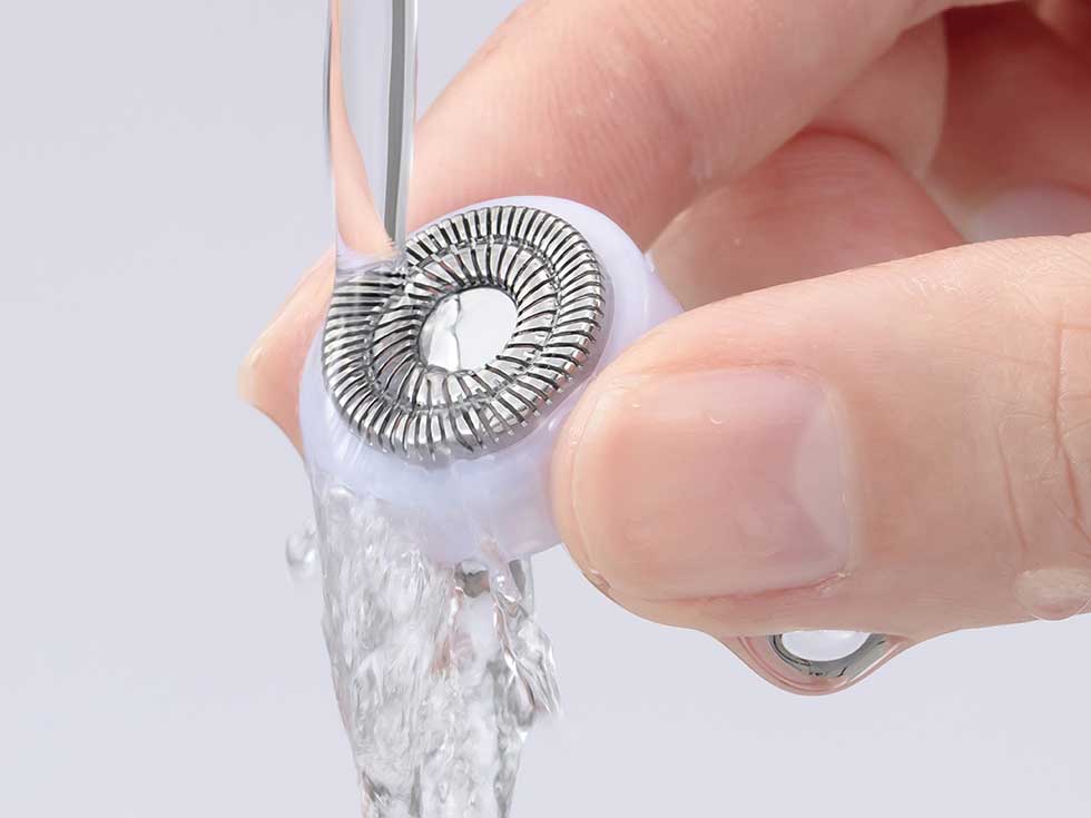 アタッチメント水洗い可能