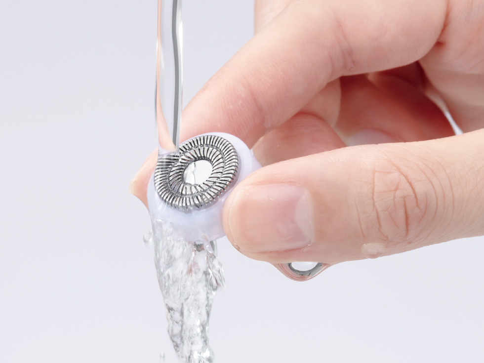 アタッチメント(刃部)は
取り外して水洗いOK