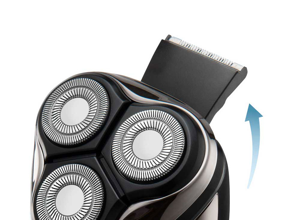 VSM-6300 電気シェーバー 一体型のもみあげヒゲトリマー