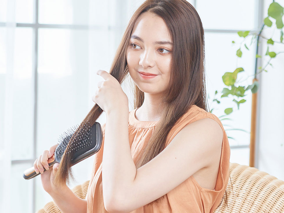 艶ブラッシング