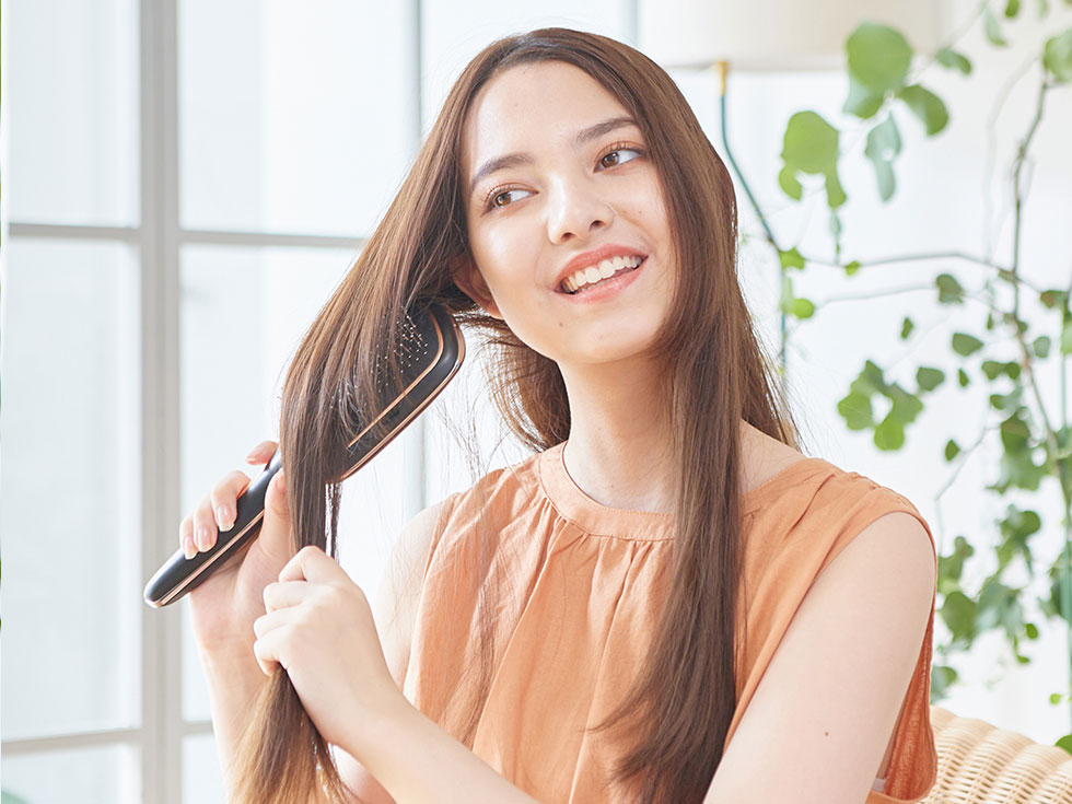 貼り付けGOLD5、ハミダシ白10、ブラウン20 コイズミ公式】リセットブラシで頭皮ケアとサラツヤ髪へ リセット