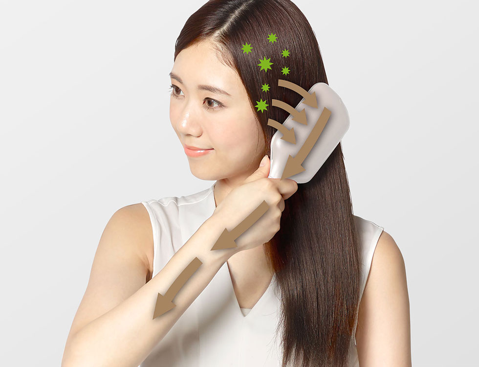 リセットブラシ ポールアンドジョー 静電気抑制