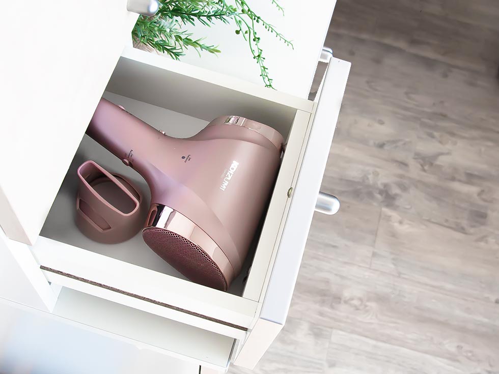 コンパクトに収納