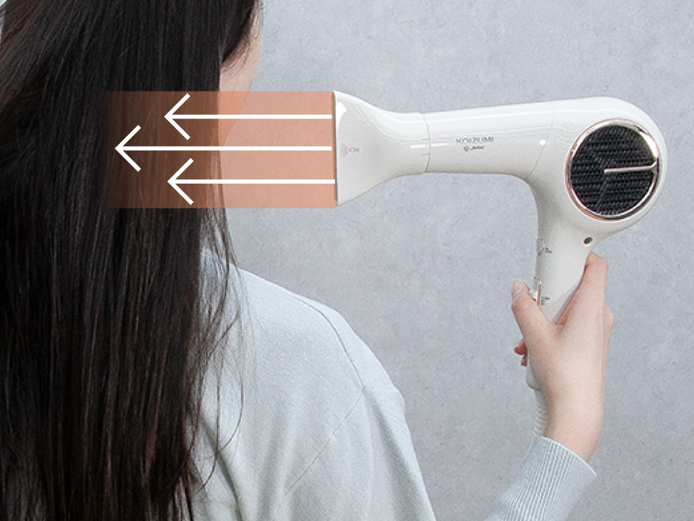 ロングヘアでもらくらく