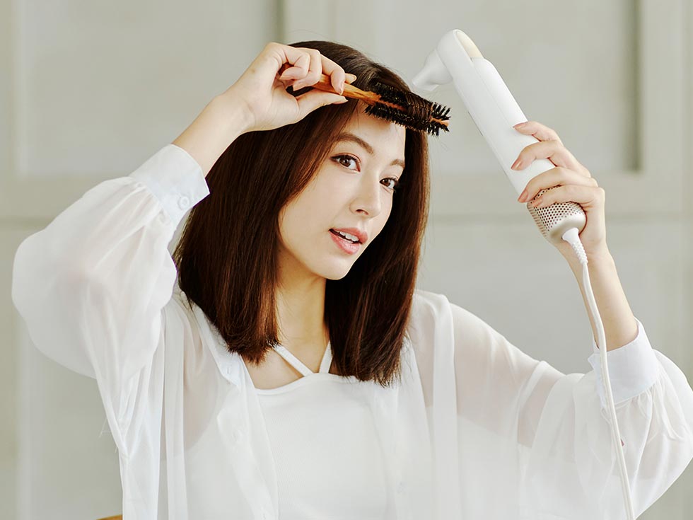 サロンセンス イオンバランスドライヤー KHD-9570 集風ノズルの使い方
