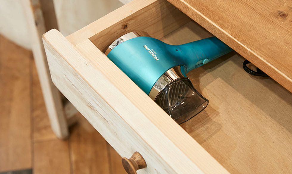 コンパクトで収納に便利