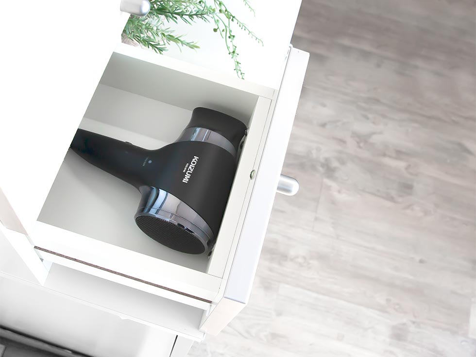 コンパクトに収納