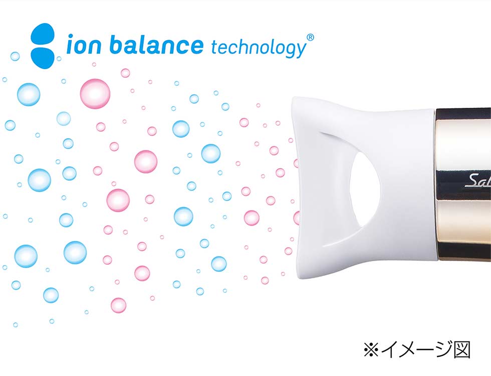 サロンセンス イオンバランスドライヤー KHD9950 イオンイメージ