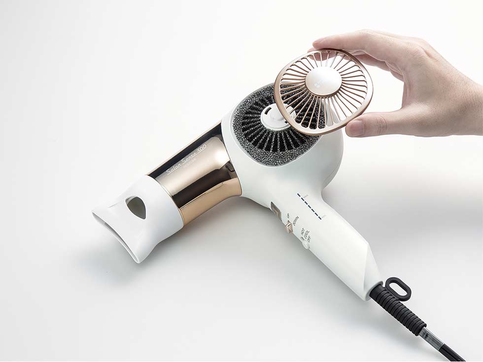 サロンセンス イオンバランスドライヤー KHD9950 お手入れ