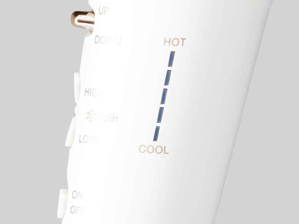 サロンセンス300 イオンバランスドライヤー KHD-9960 ５段階の温度設定