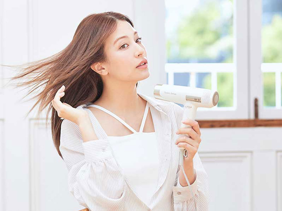 サロンセンス イオンバランスドライヤー KHD-9971 ロングヘアでもらくらく