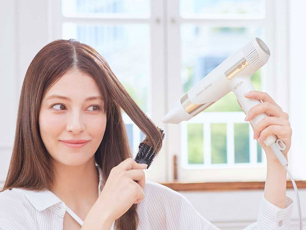 サロンセンス イオンバランスドライヤー KHD-9971 温冷自動切替モードの使い方