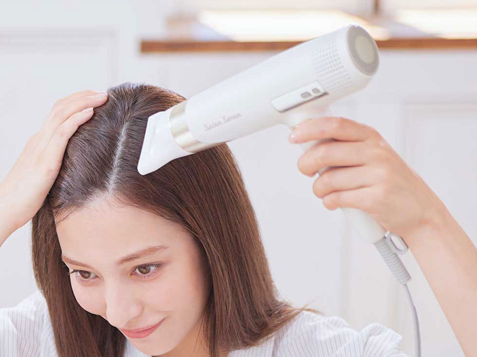 サロンセンス イオンバランスドライヤー KHD-9971 スカルプ機能の使い方
