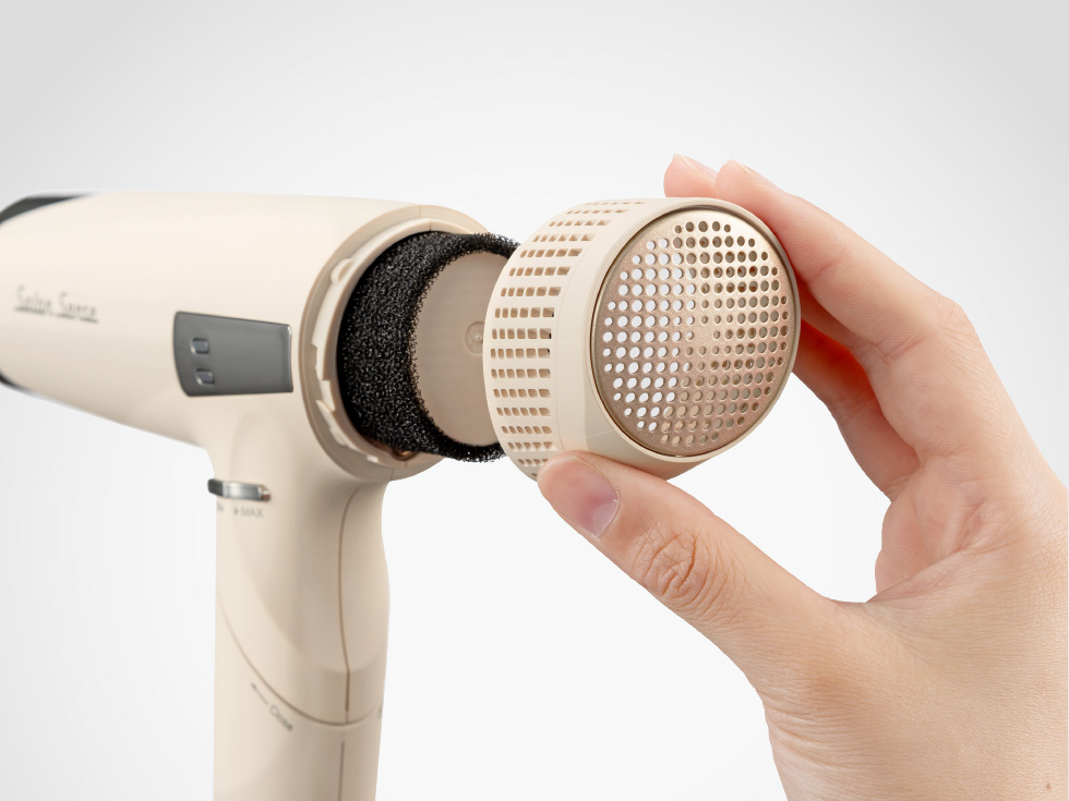 サロンセンス ハイスピードイオンバランスドライヤー KHD-B500 着脱式フィルター
