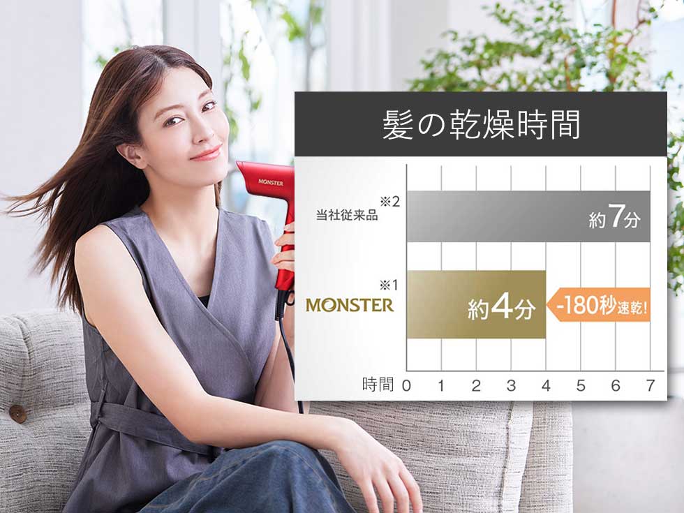 モンスタードライヤー KHD-M805 時短