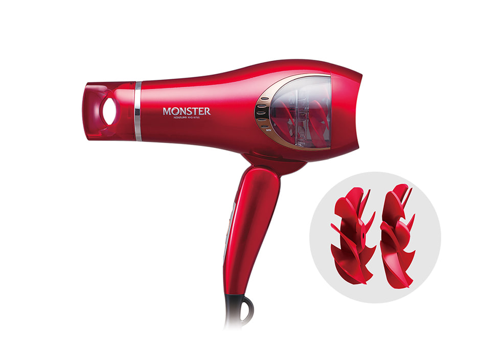 販売終了】MONSTER(モンスター)ダブルファンドライヤーKHD-W765