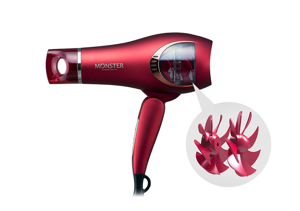 KHDW775 モンスター ファンの形状