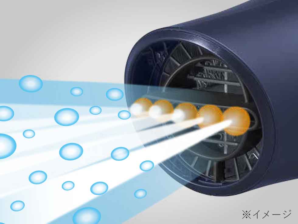 KHDW805 モンスター ドライヤー マイナスイオン