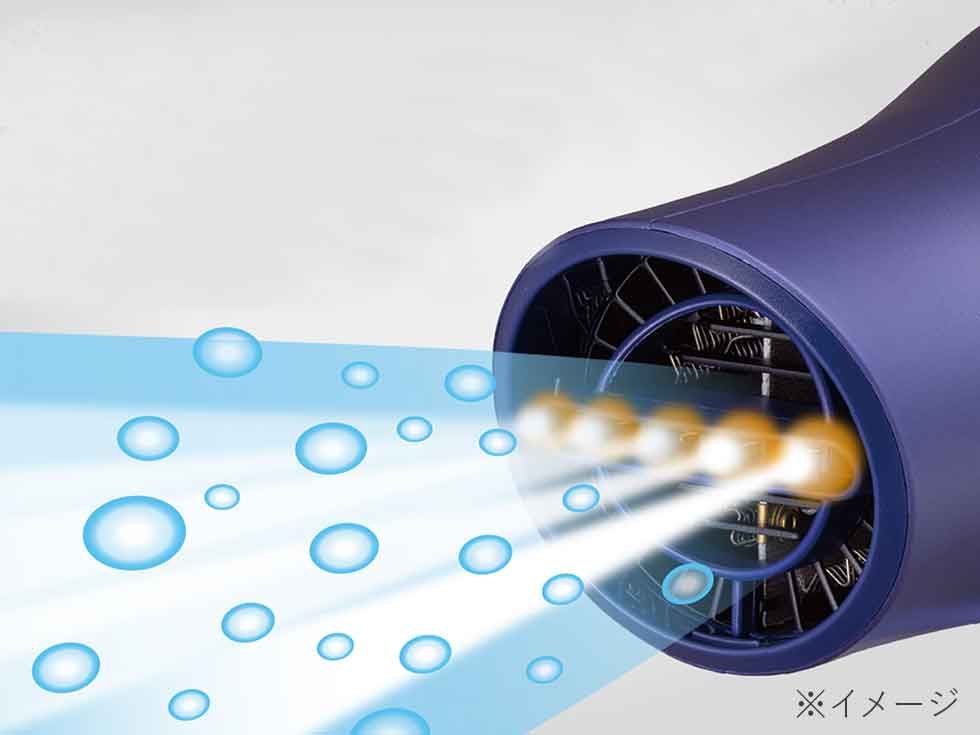 KHDW815 モンスター ドライヤー マイナスイオン