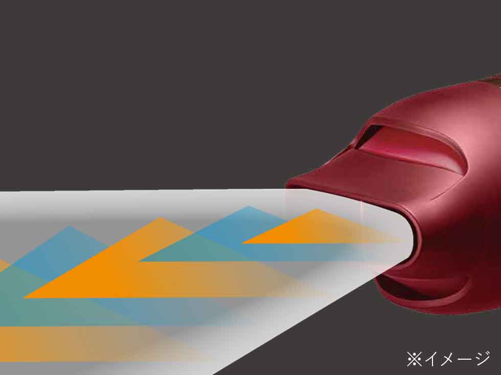 モンスター ドライヤー KHD-W905 モ温冷自動切替で熱ダメージを抑える