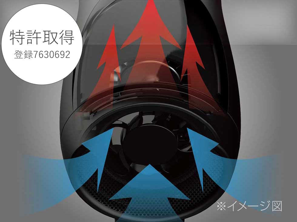 モンスター ドライヤー KHD-W995 モンスター史上最大の風量