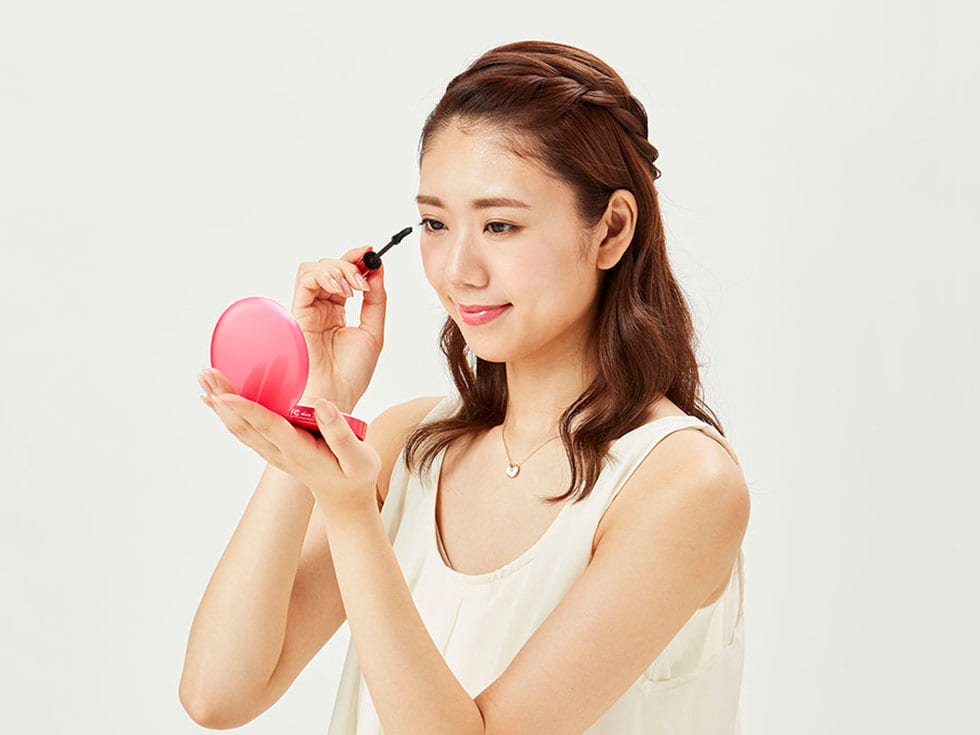 毛穴まで確認できる拡大鏡