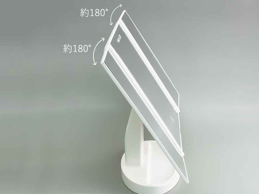 角度調整機能付き