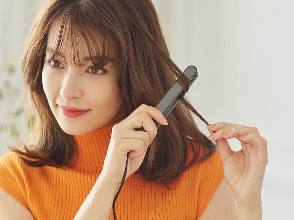 前髪やサイドのアレンジにも