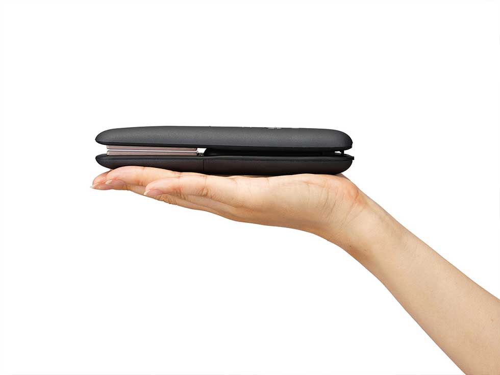 KHS-8640 コードレスヘアアイロン 手のひらサイズ