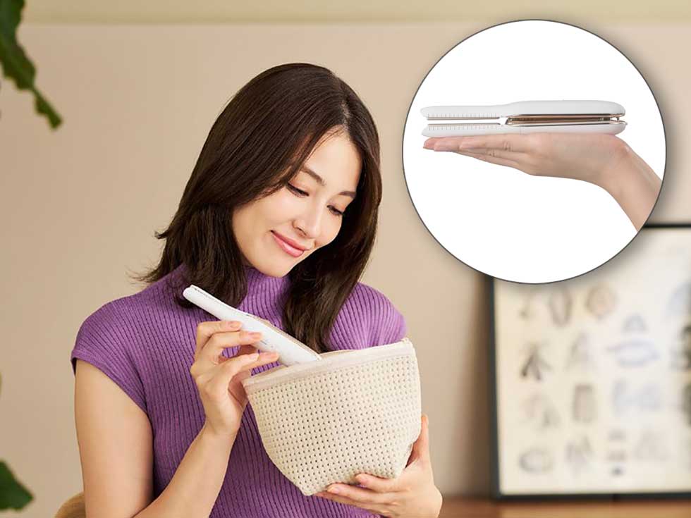 コードレスストレートアイロンスリムプレートKHS-8650 | コイズミ