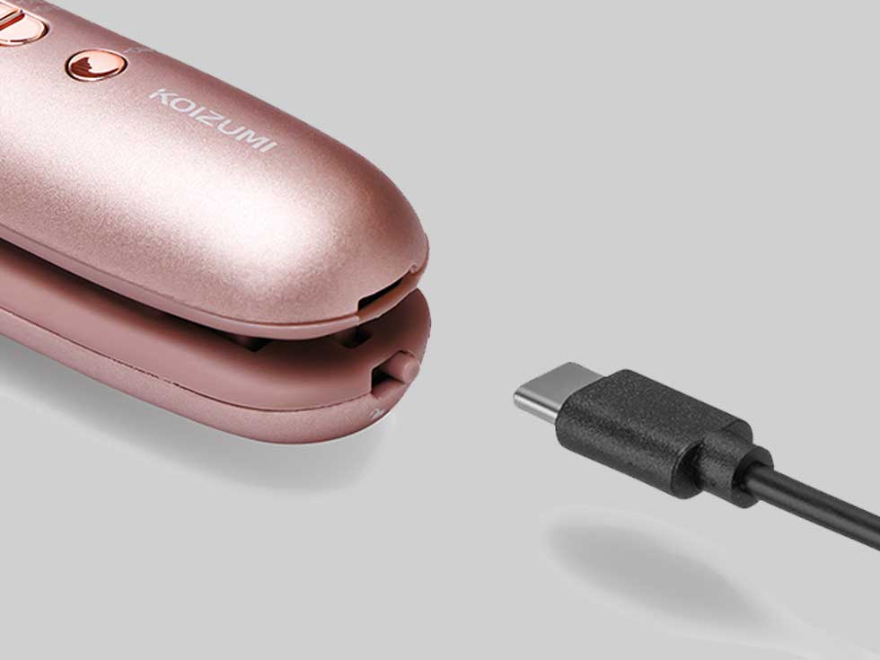 KHS-8660 コードレスヘアアイロン 充電